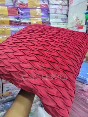 Home Cushions - Red/ Maroon