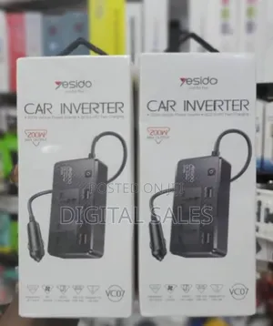 Yesido Car Inverter 200w Vechicle
