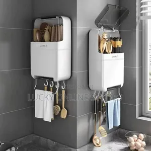 Wall Mounted Kitchen Organizer and Sterlizer