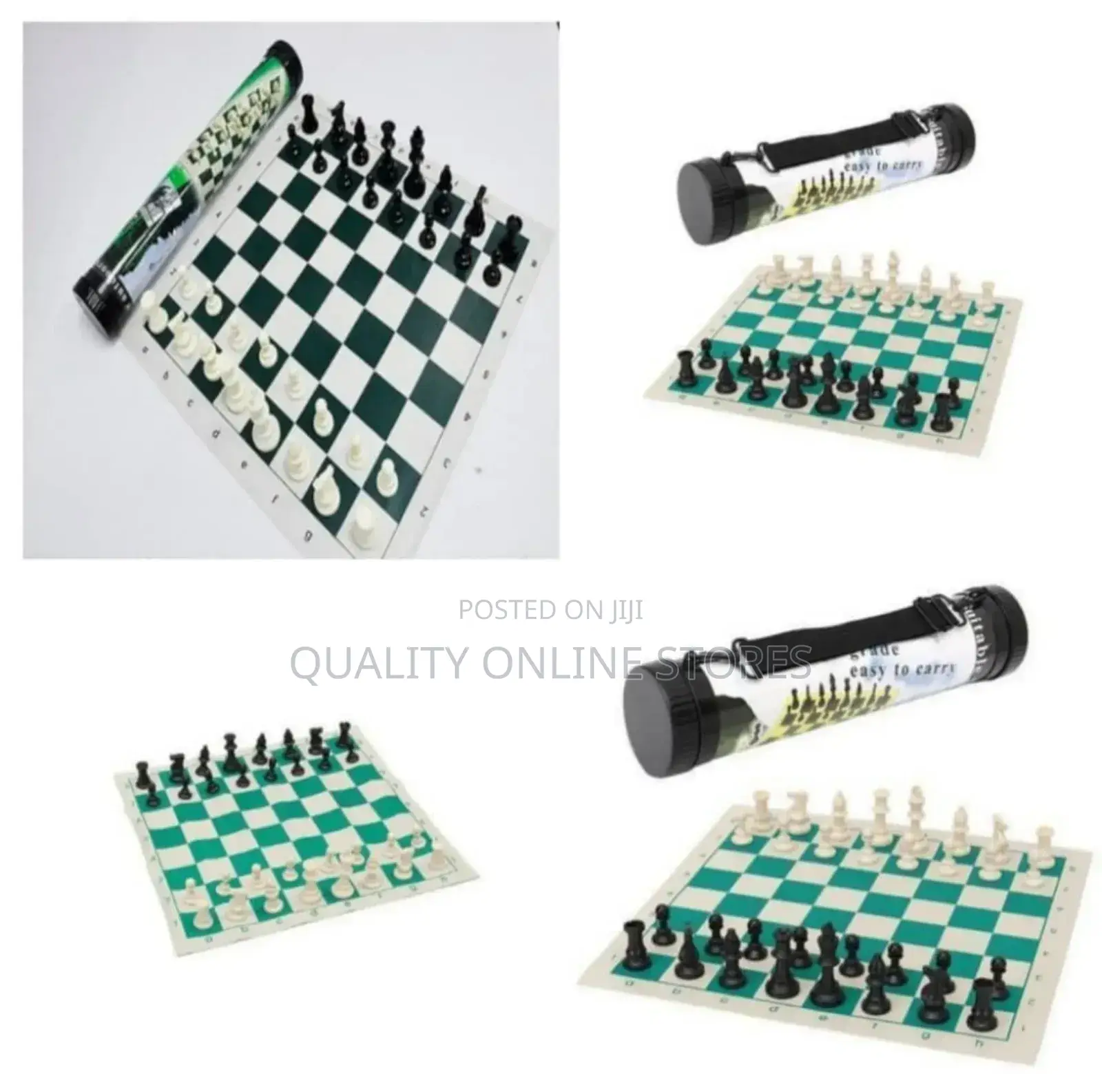 Foldable Plastic Chess Board Game