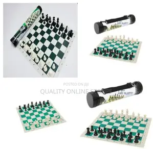 Foldable Plastic Chess Board Game