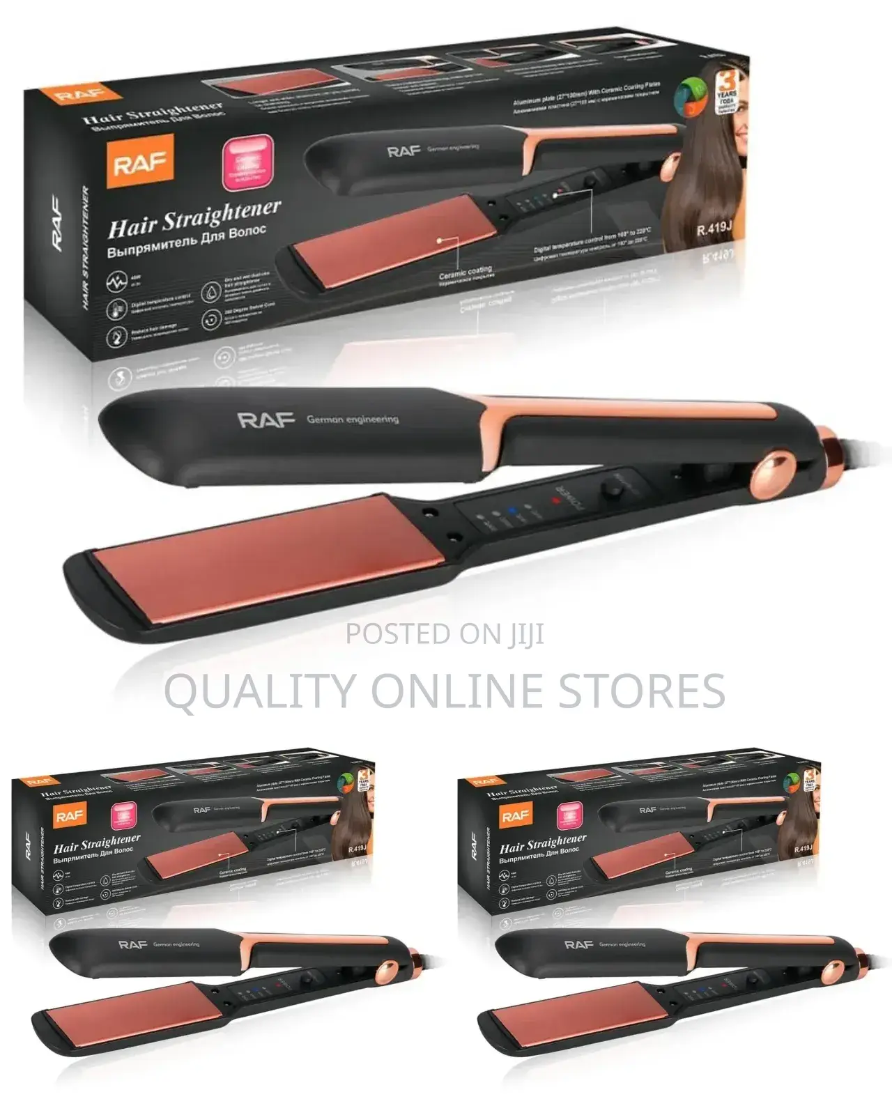 RAF Hair Straightener