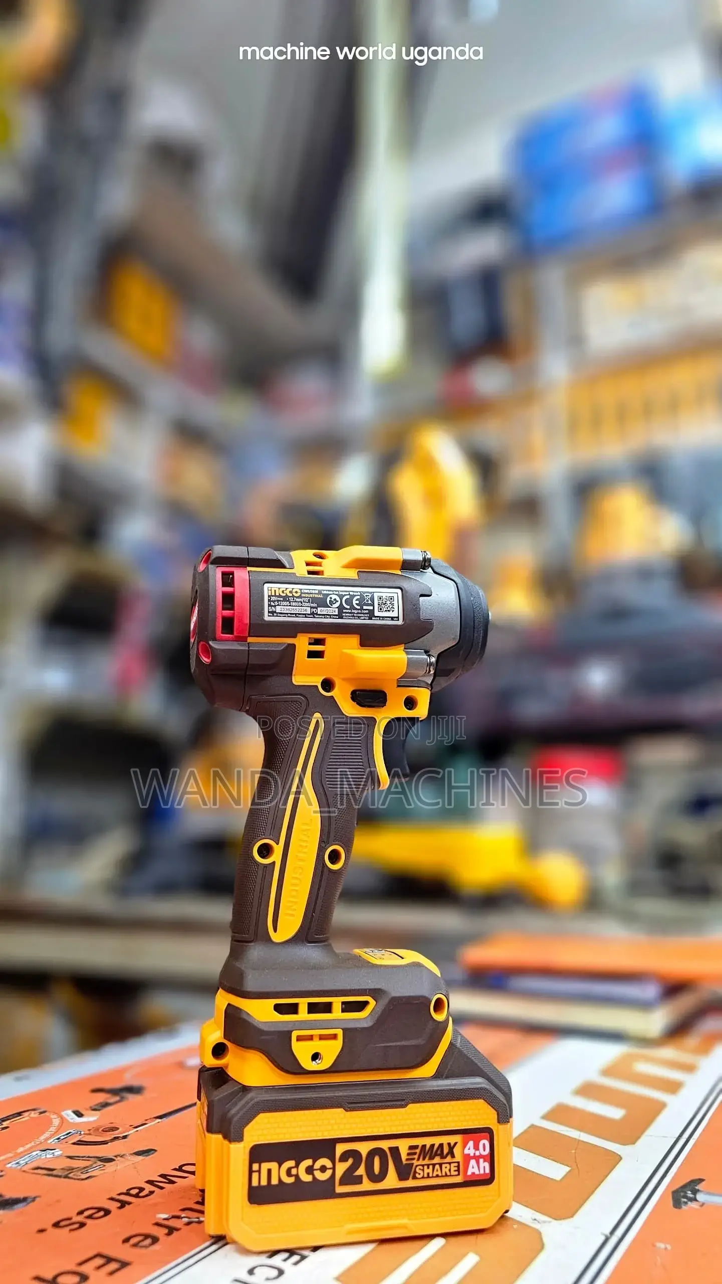 20V Cordless Impact Wrench