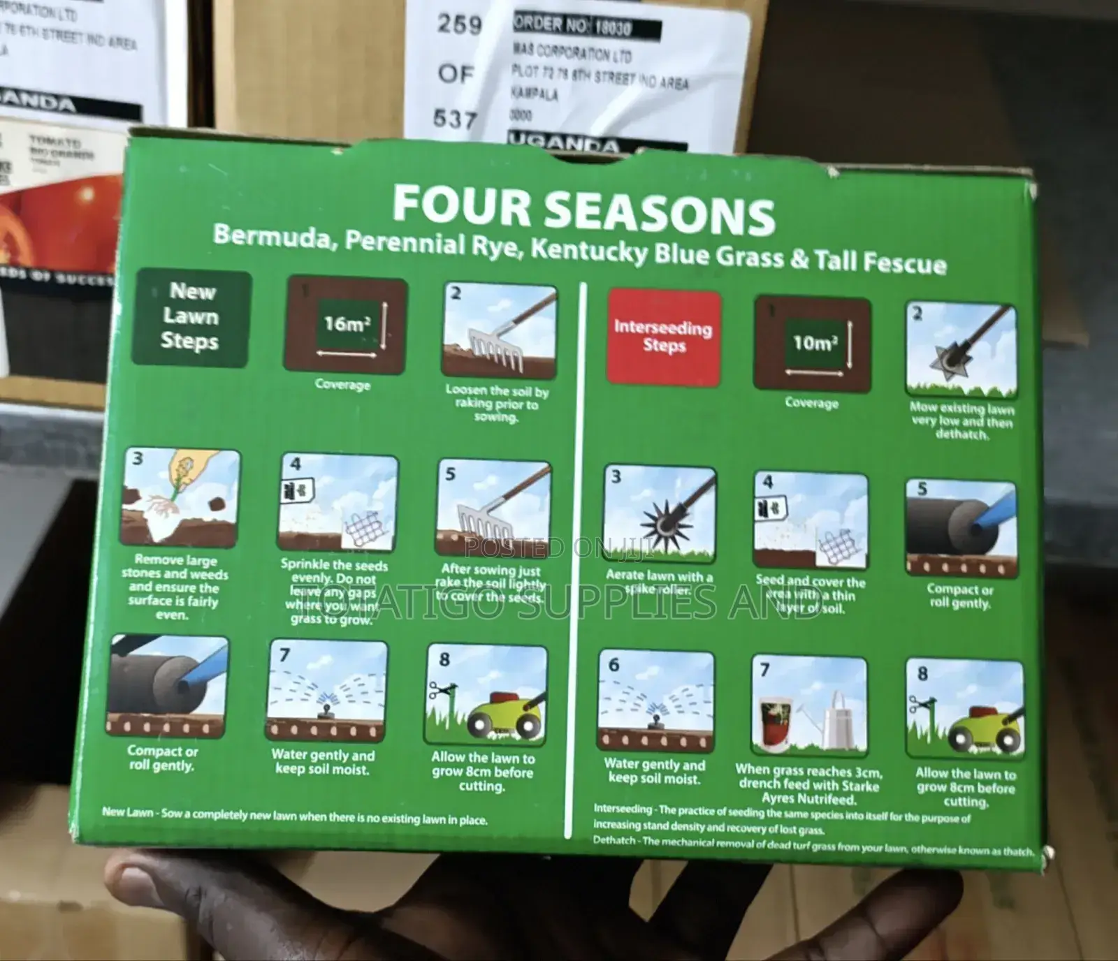 FOUR SEASONS Lawn Seeds