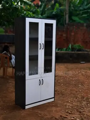 Office Glass Fronted Bookshelf