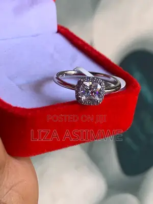 Halo Engagement Ring Available in Size (8)(18)