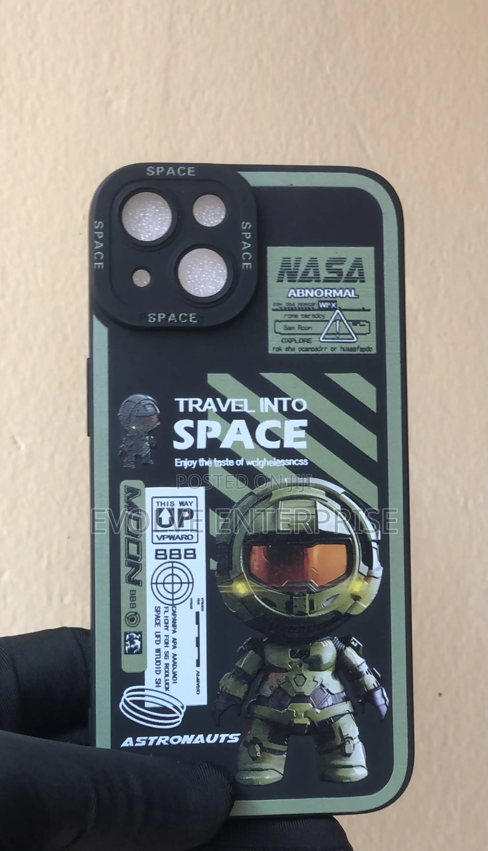 Astronaut Matte Silicone Phone Case for iPhone 14 Cover