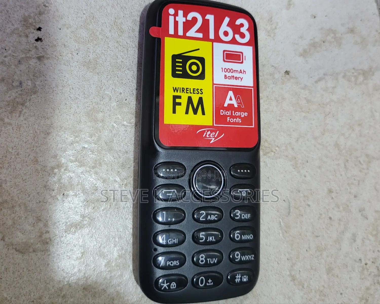 New Itel IT2163 Blue