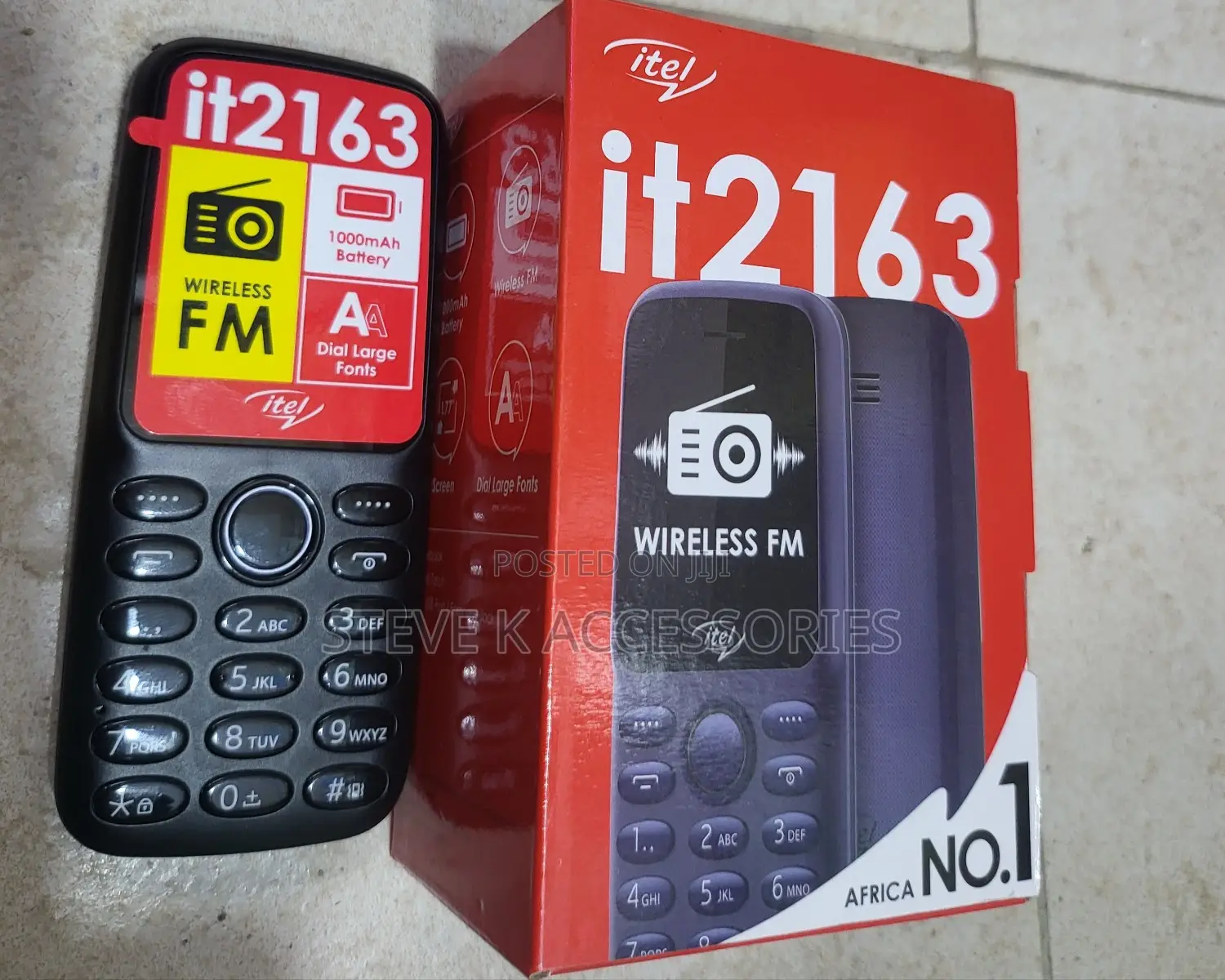 New Itel IT2163 Blue