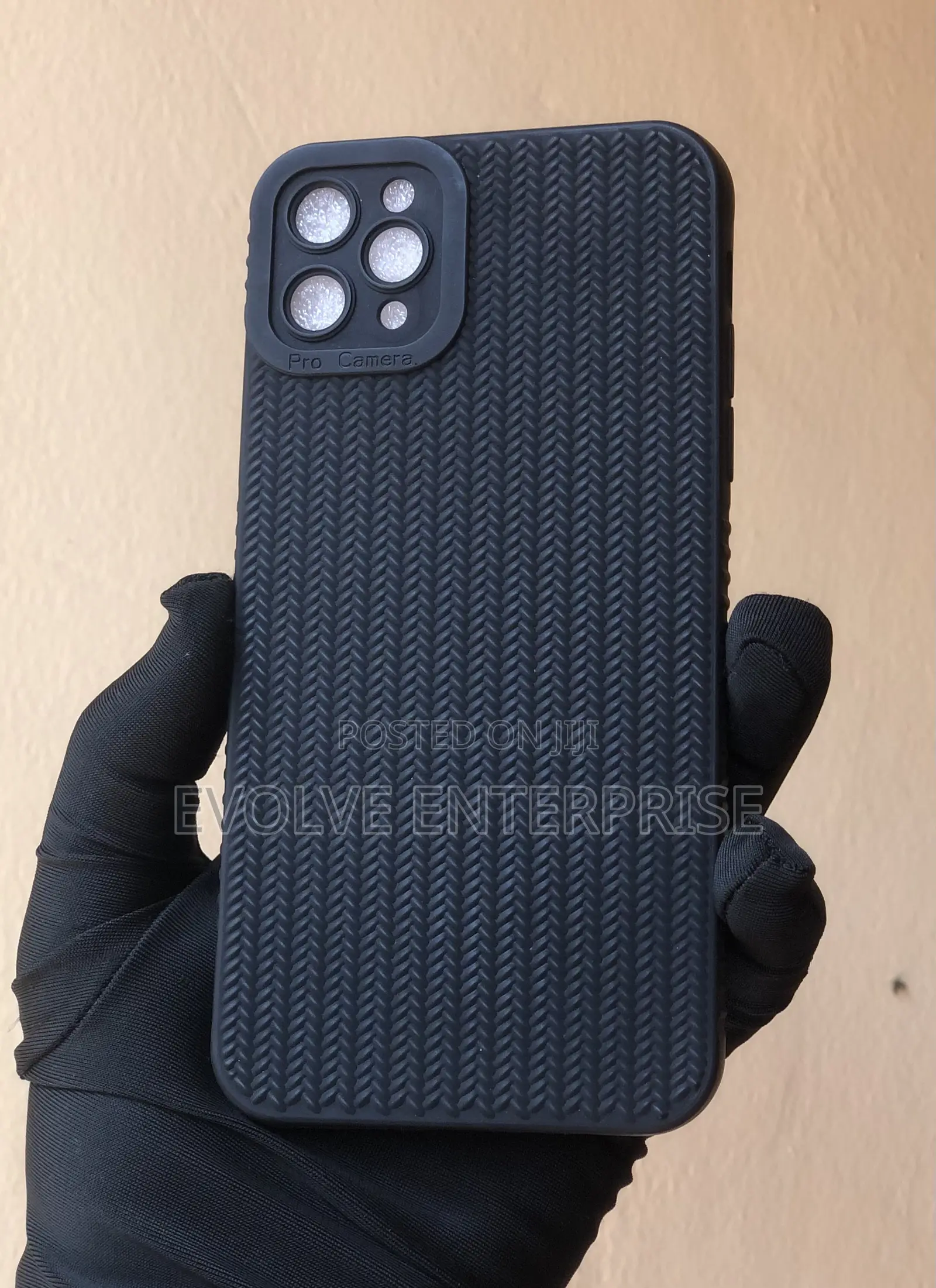 3D Woven Pattern Bumper Phone Case for iPhone 11 Pro Max