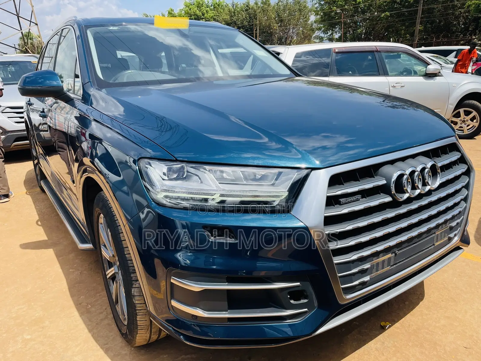 Audi Q7 2017 Blue