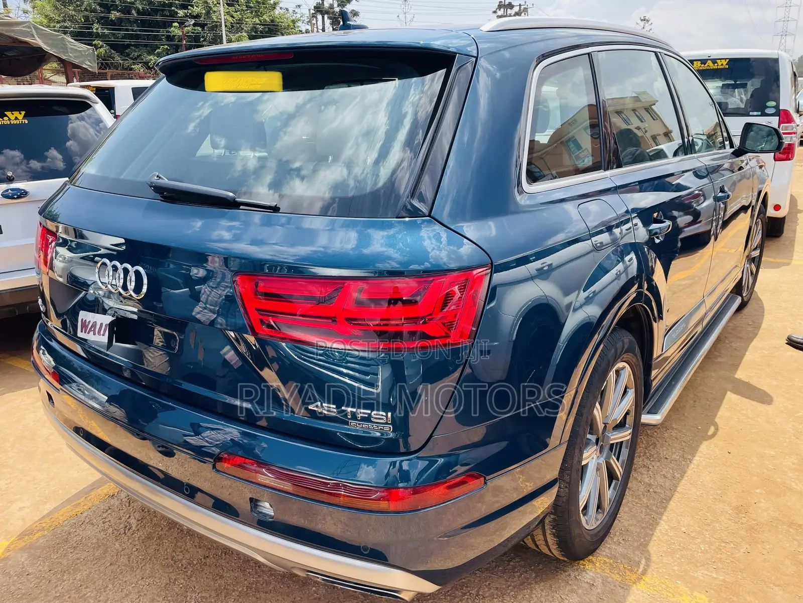 Audi Q7 2017 Blue