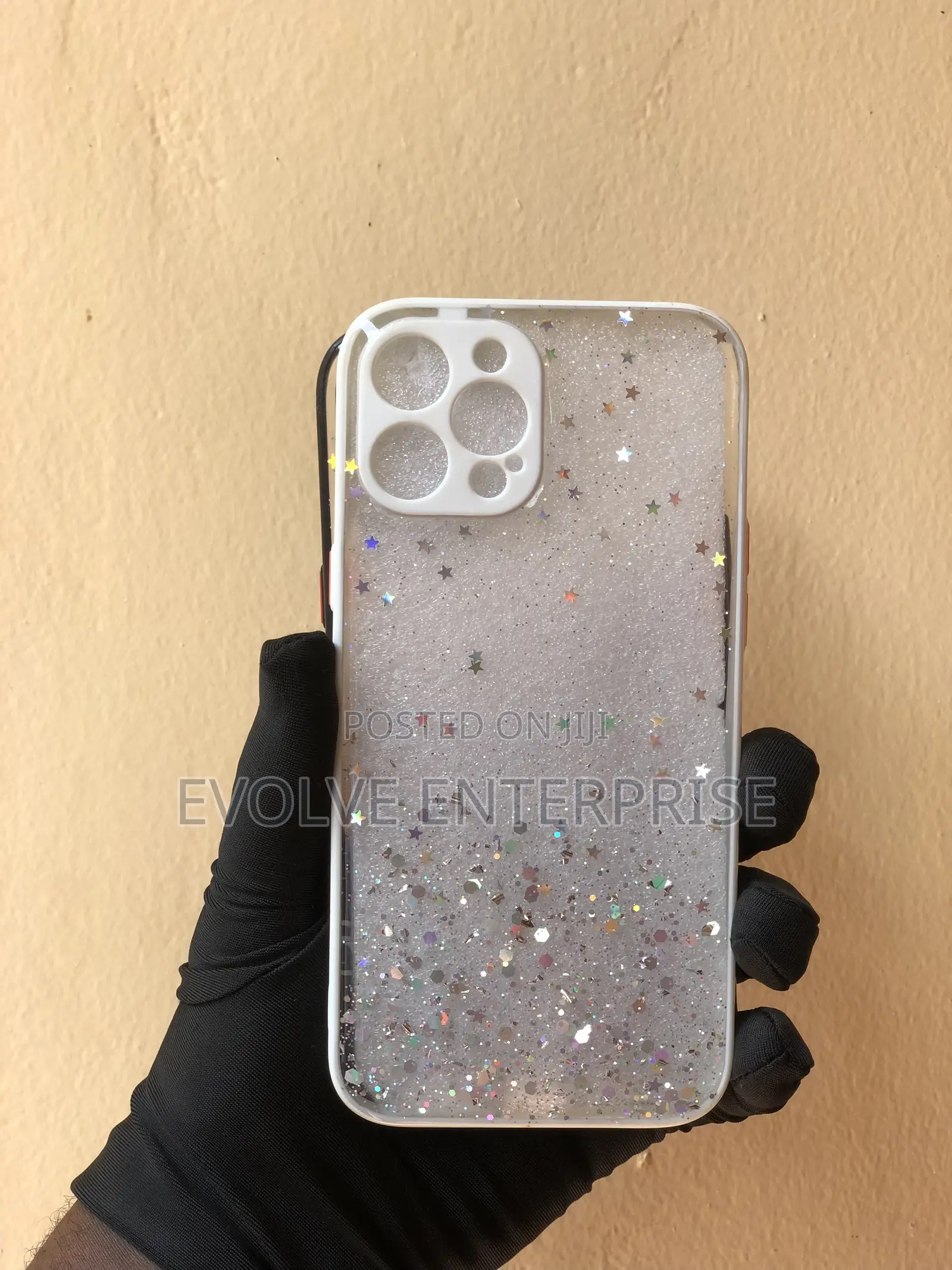 Soft Clear Glitter Case for iPhone 12 Pro Max Cover