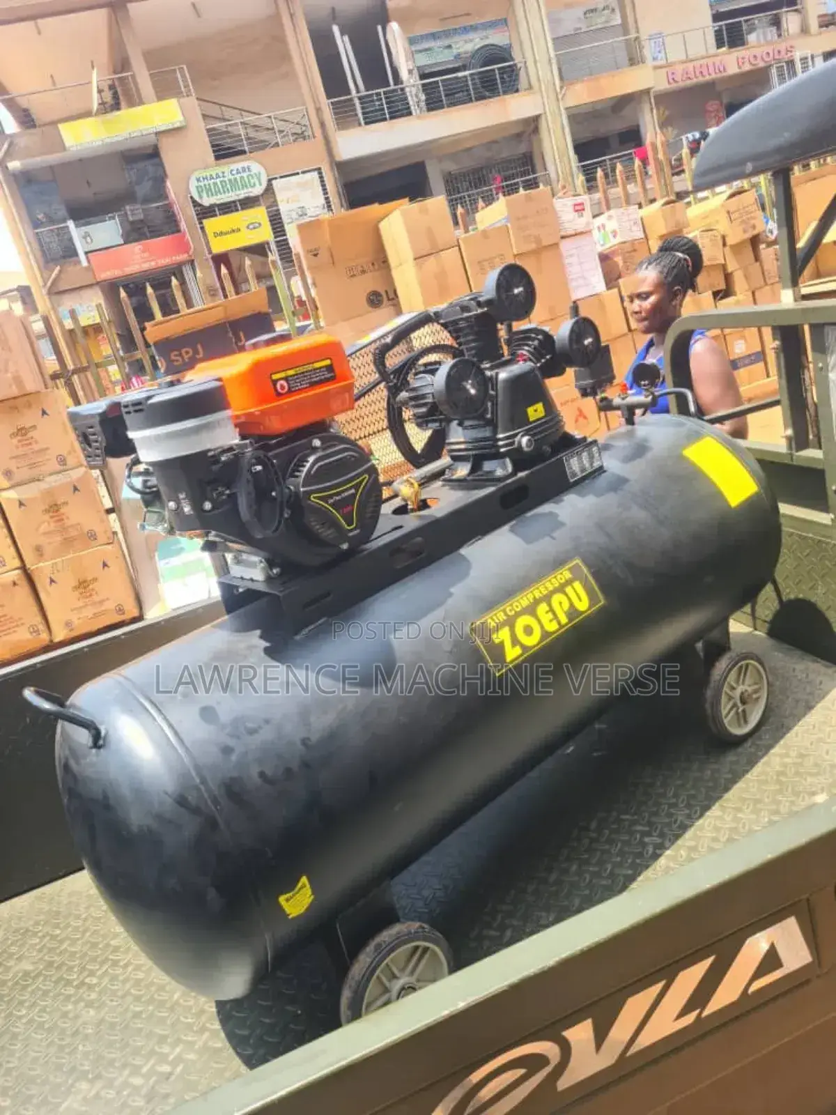 Gasoline Air Compressor 300L