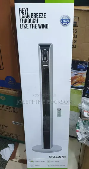 Geepas Tower Fan/ Digital Tower Fan
