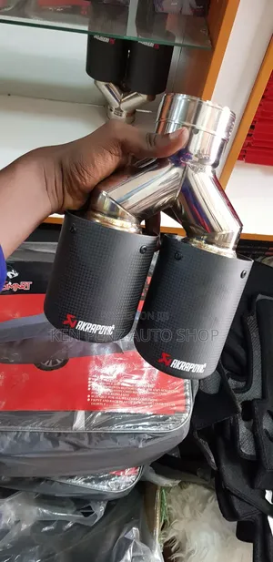 Carbon Fiber Due Exhaust End for All Cars