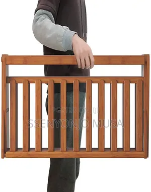 Foldable Bamboo Shoe Storage Shelf-Multi-Tier Shoe Organizer