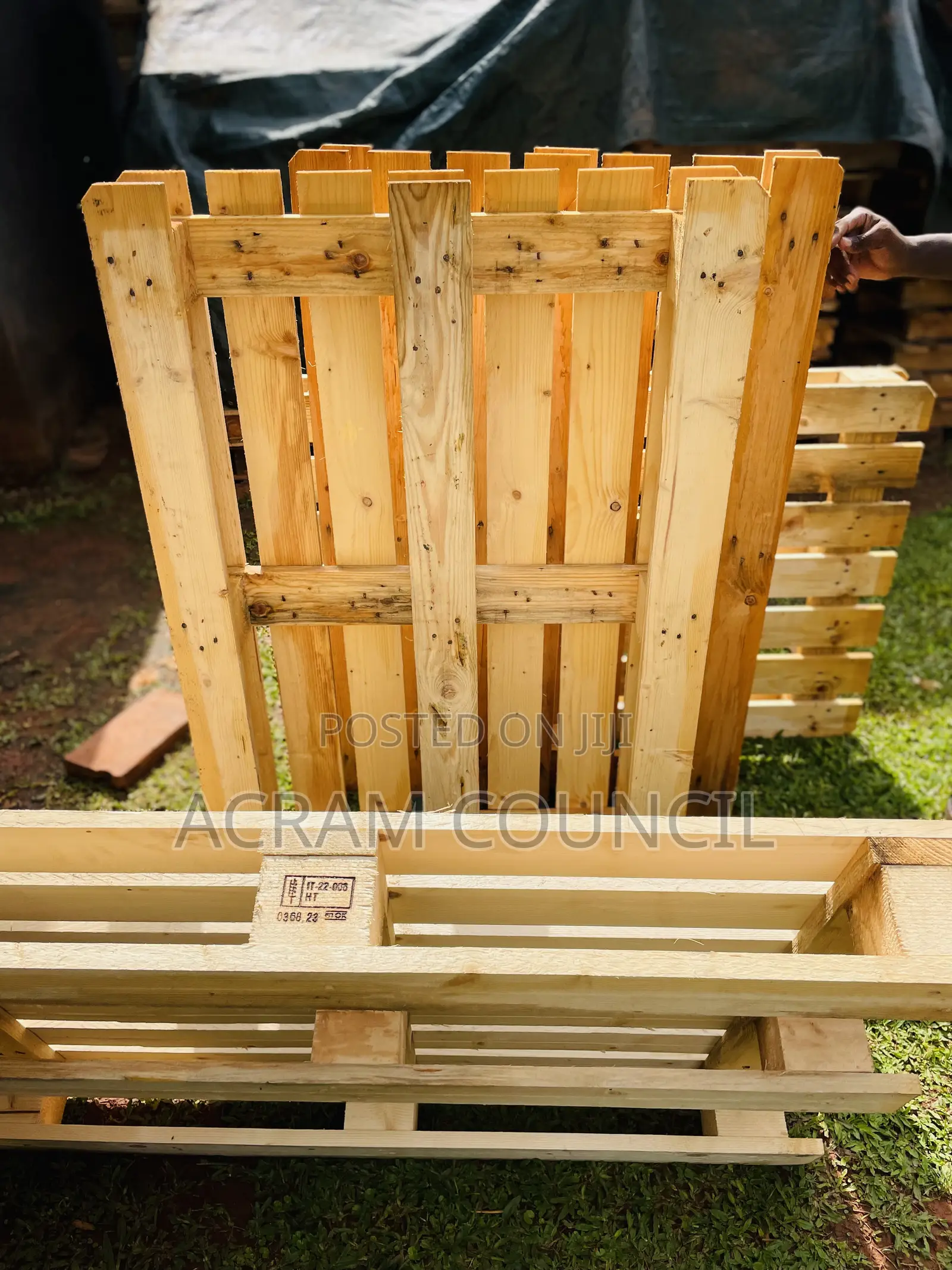 Four Way Entry Open Boarded 3base Pallet