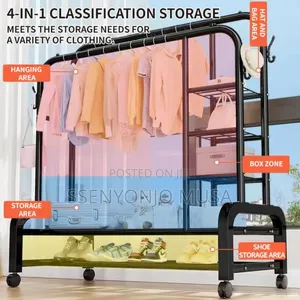 Multi-Functional Closet and Shoe Rack Organizer