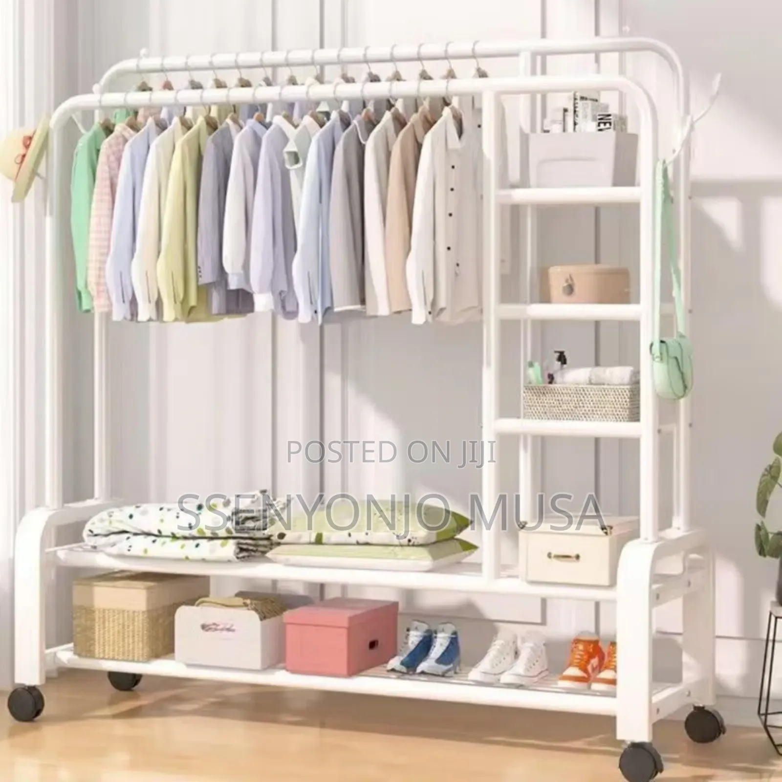 Multi-Functional Closet and Shoe Rack Organizer