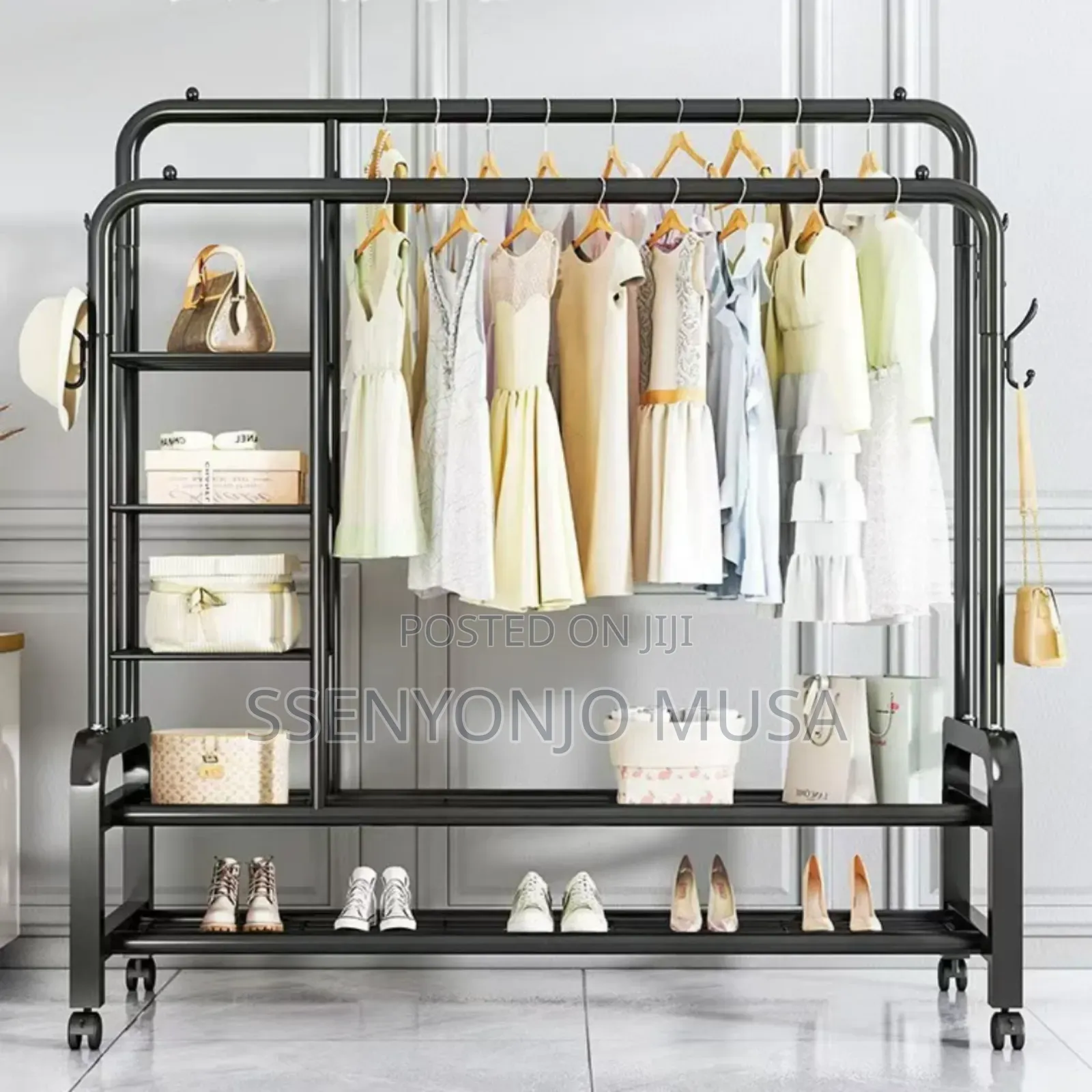 Multi-Functional Closet and Shoe Rack Organizer