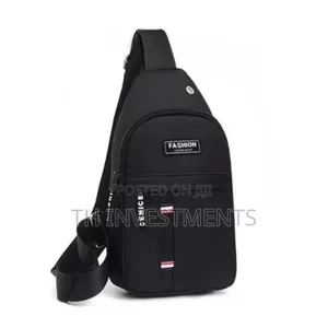 Crossbody Chest Bag - Black