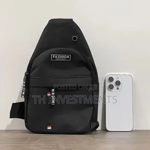 Crossbody Chest Bag - Black