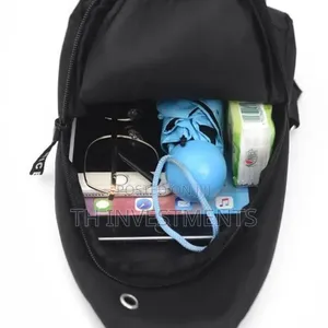 Crossbody Chest Bag - Black