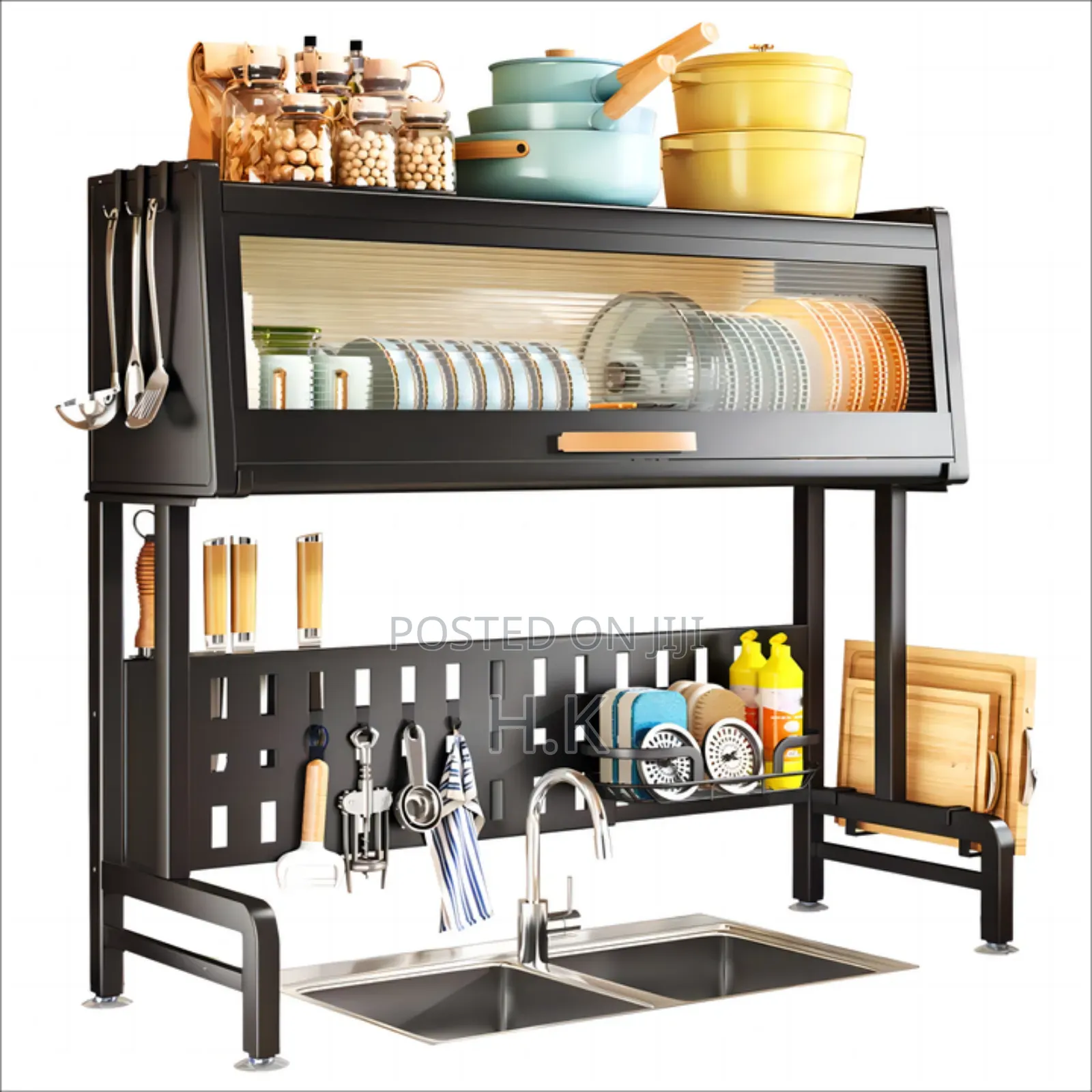 Over-the-Sink Kitchen Rack
