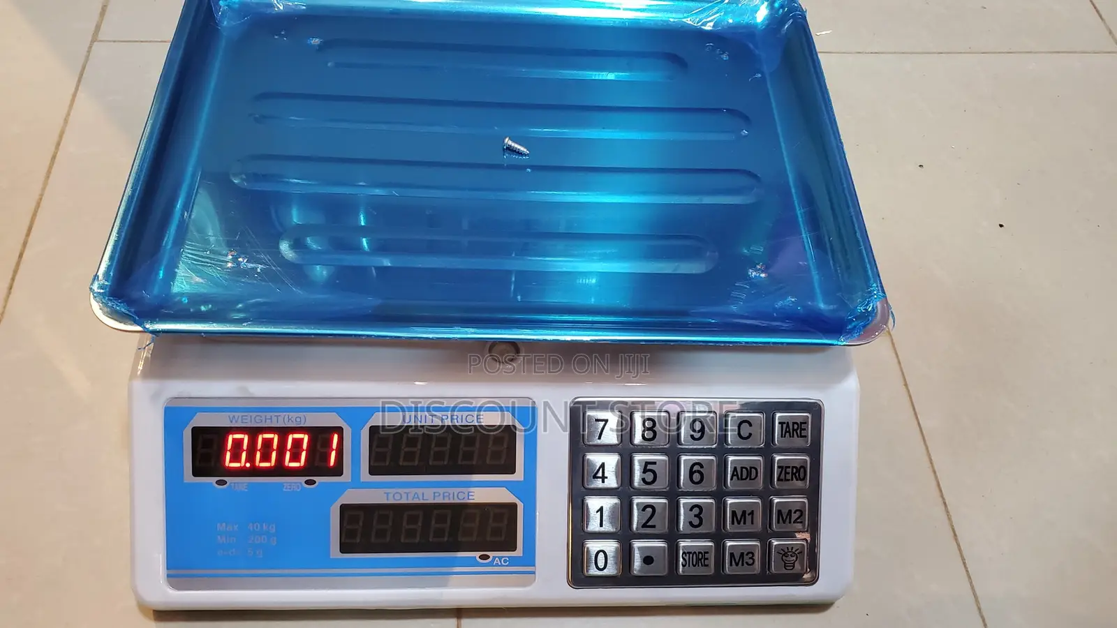 IP -40kg Electronic Tabletop Weighing Scales.