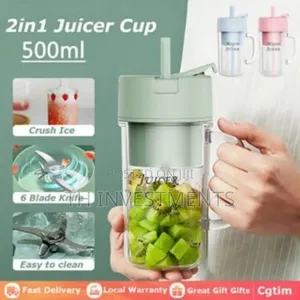 Portable Rechargable Usb Mini Blender Juicer 380ml