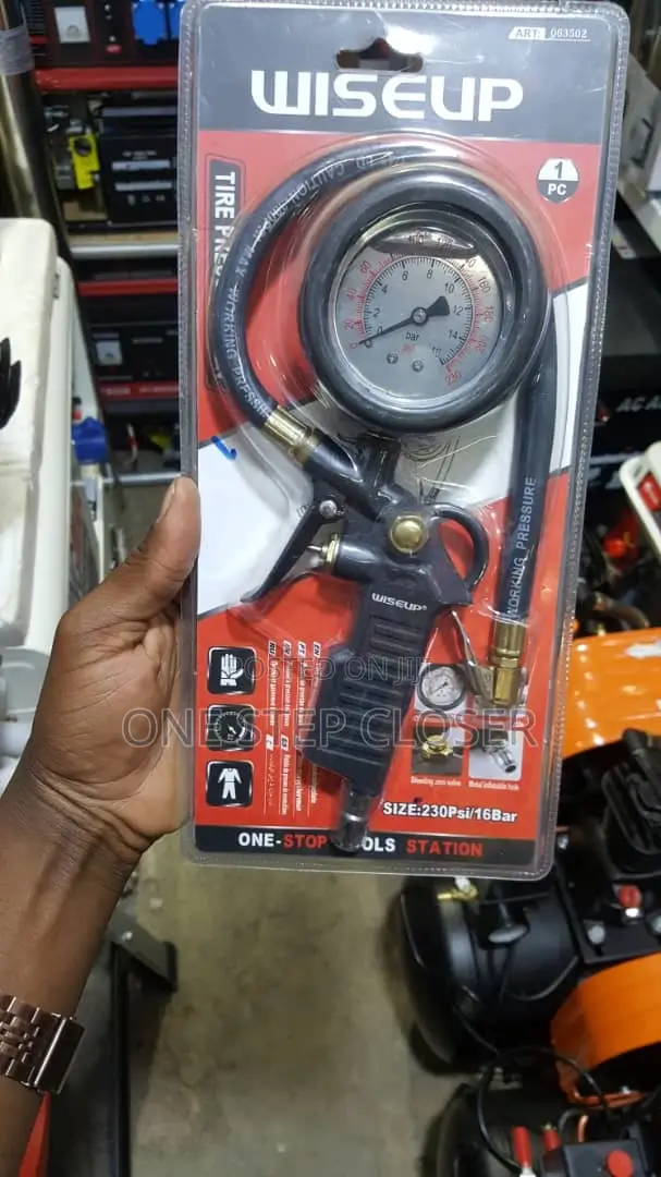 Tire Inflator Pressure Gauge