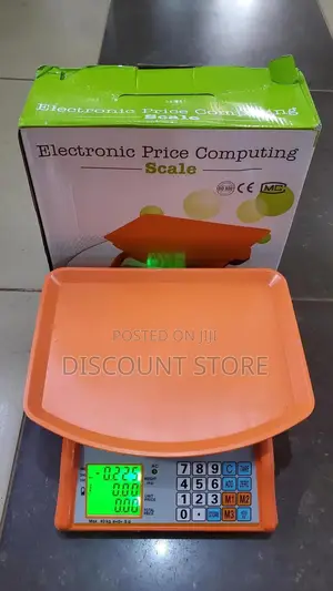 Digital ISO 9001 40kg Tabletop Commercial Weighing Scale