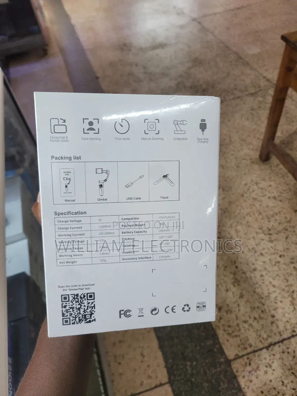 M1 3-Axis Merak One Smartphone Stablizer
