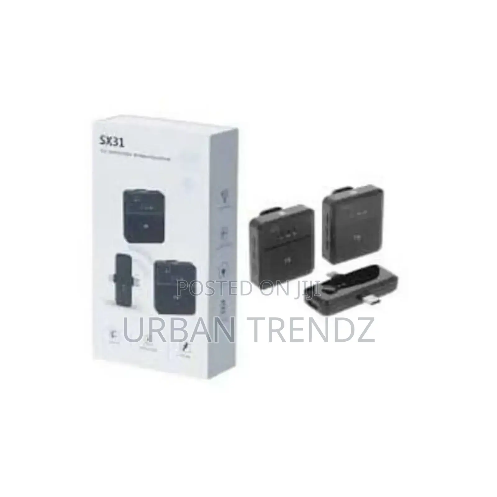 SX31 3 in 1 Wireless Microphone for Camera Interview