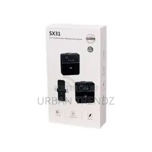 SX31 3 in 1 Wireless Microphone for Camera Interview