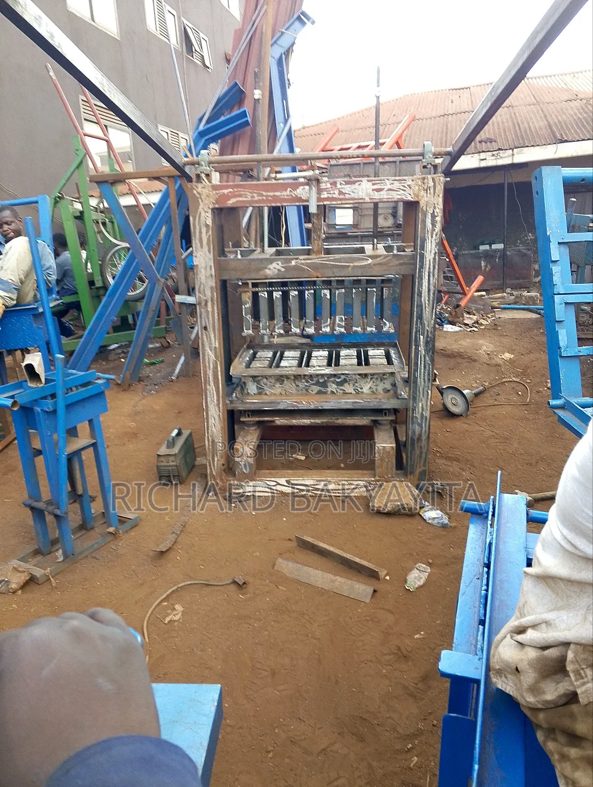 Electric Brickmaking Machine for Five Blocks