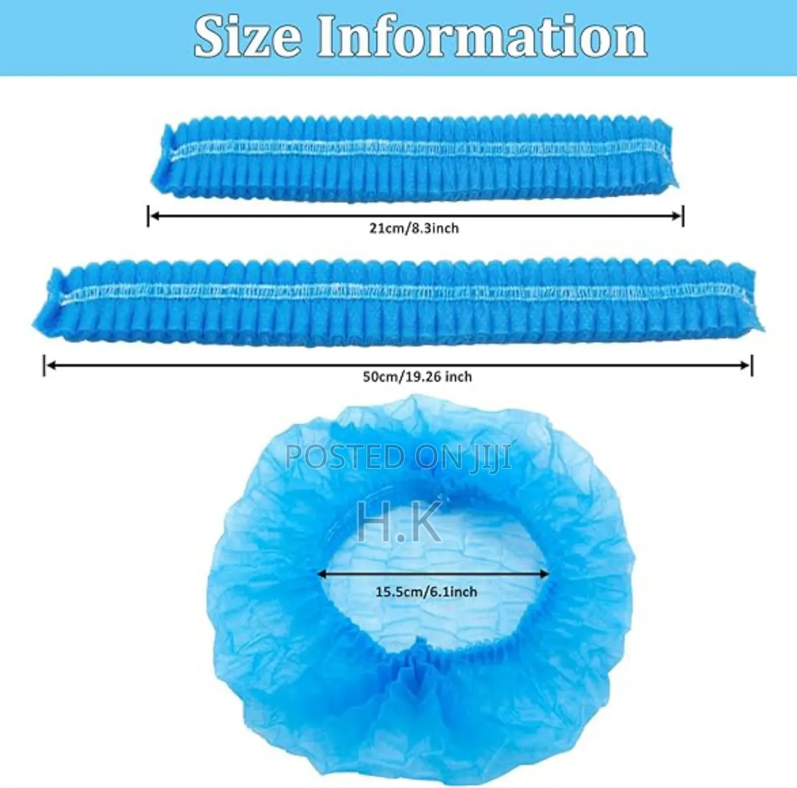 Disposable Bouffant Caps 100pcs