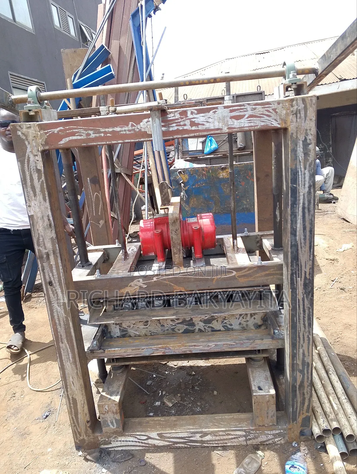 Electric Brickmaking Machine for Five Blocks