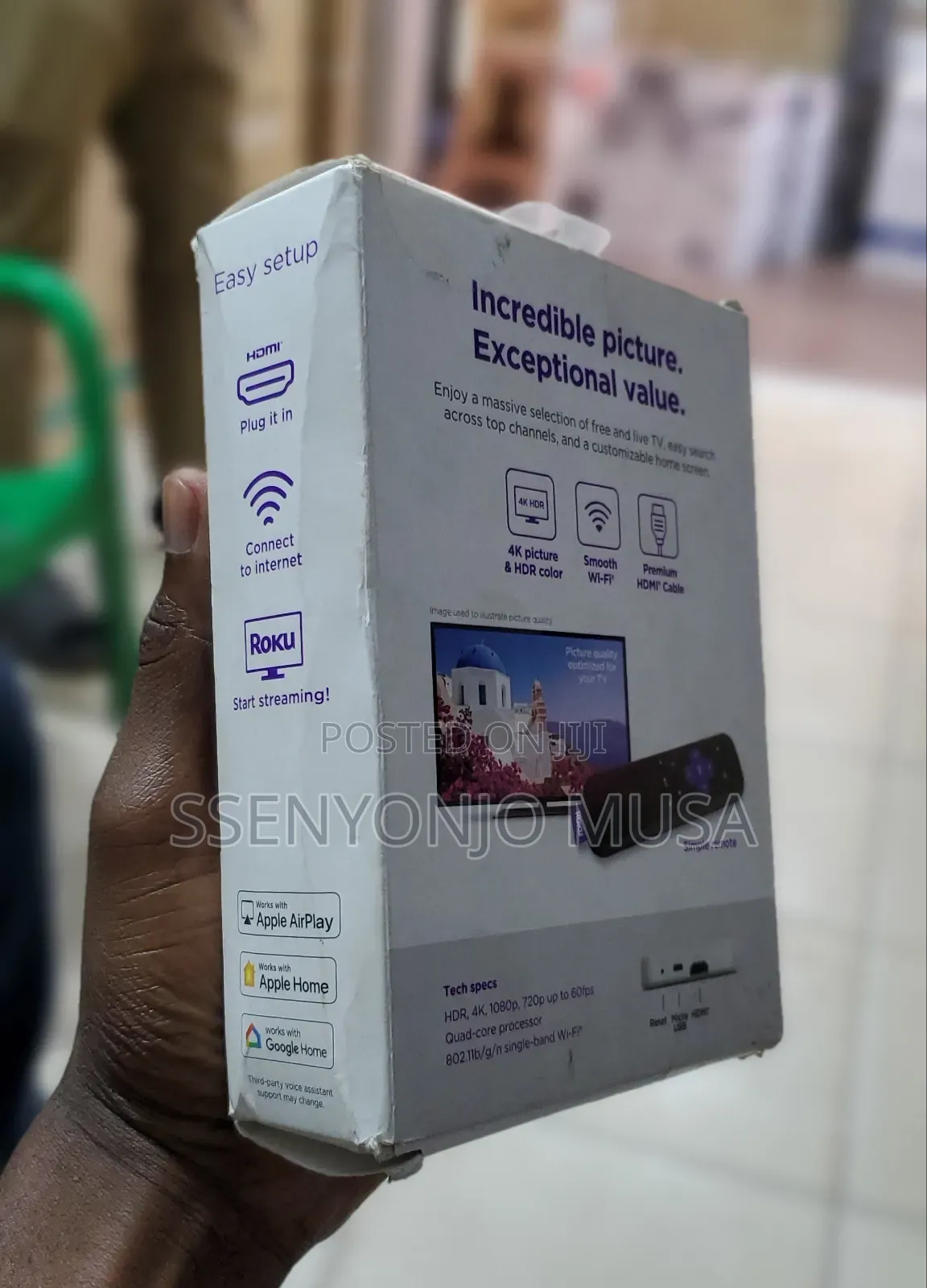 Roku Android Tv Box - Streaming Media Player for Smart TVS