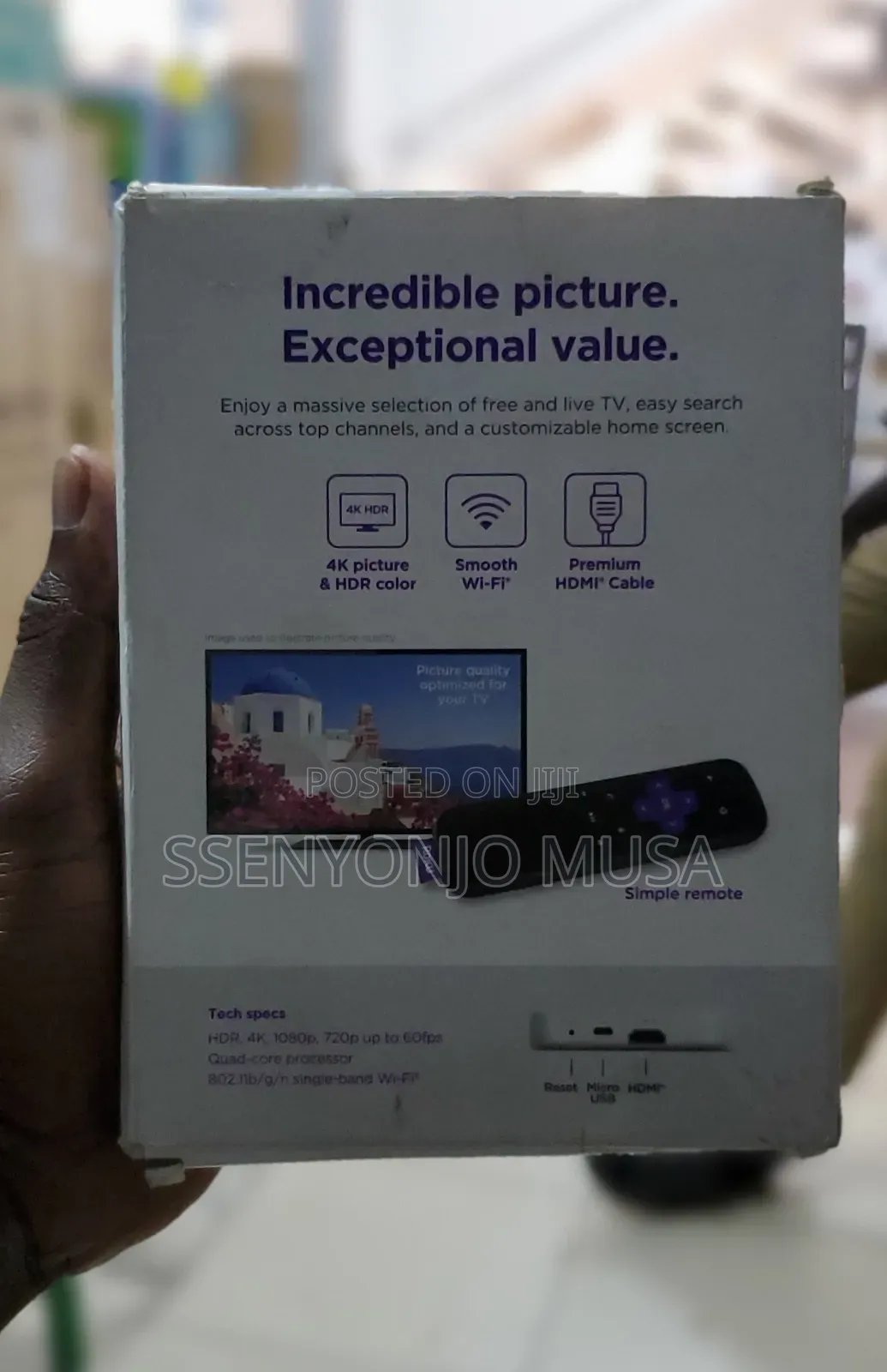 Roku Android Tv Box - Streaming Media Player for Smart TVS