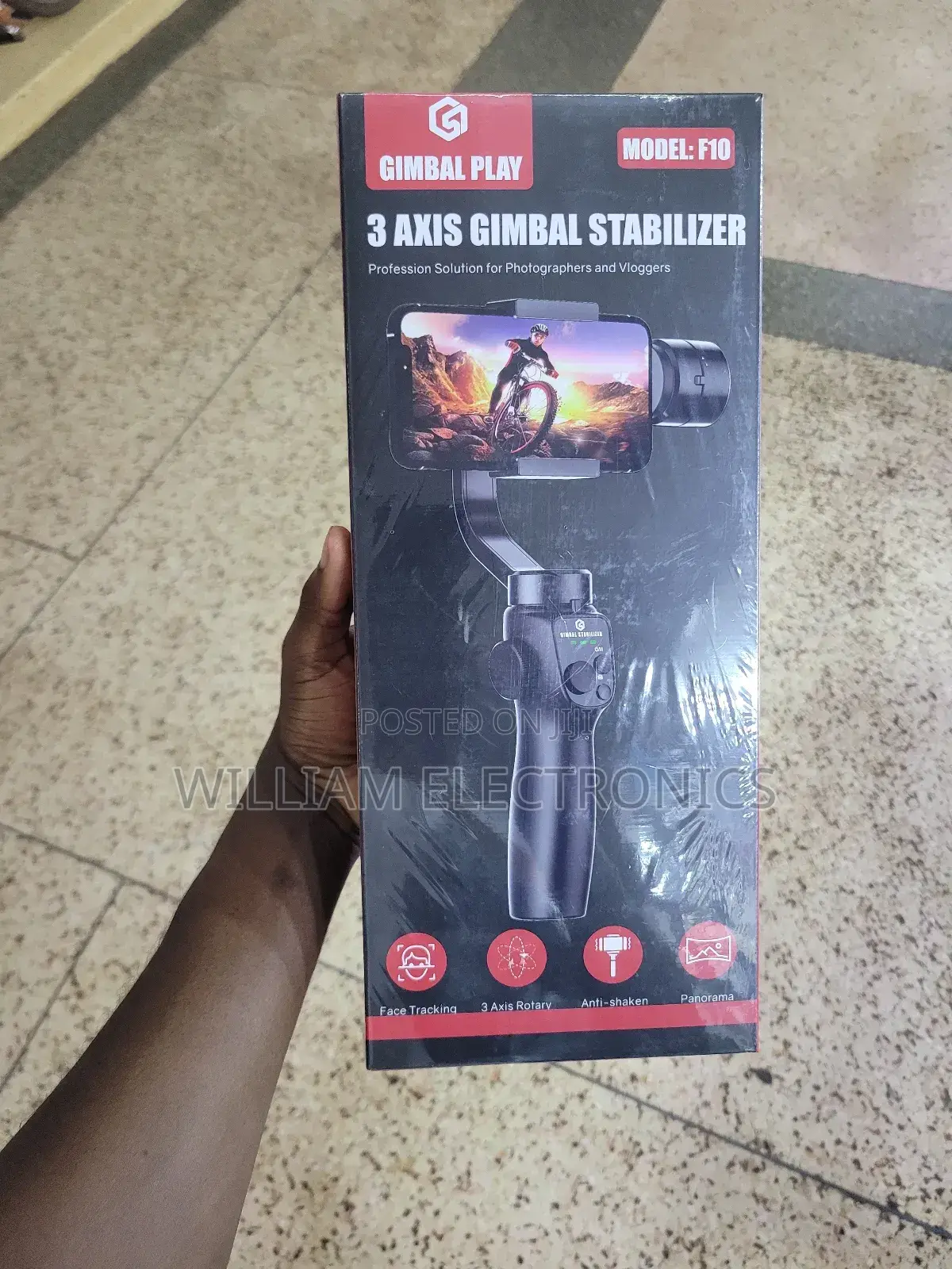 Gimbal Play 3 Axis Gimbal Stablizer F10