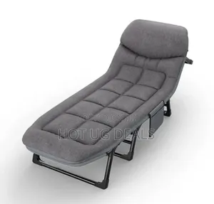Foldable Camping Bed - Grey