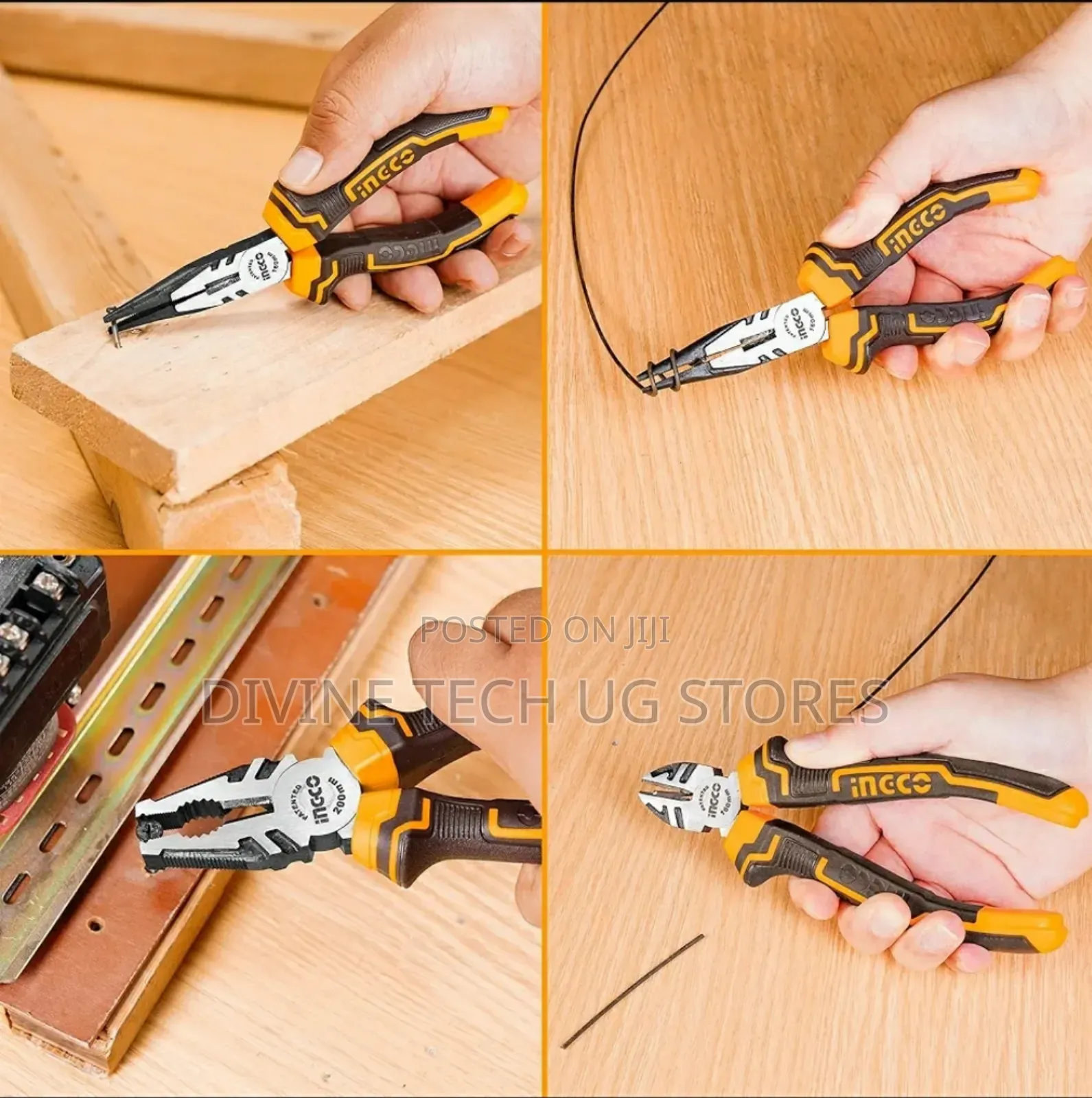 Ingco 3 Piece Set Compound Pliers