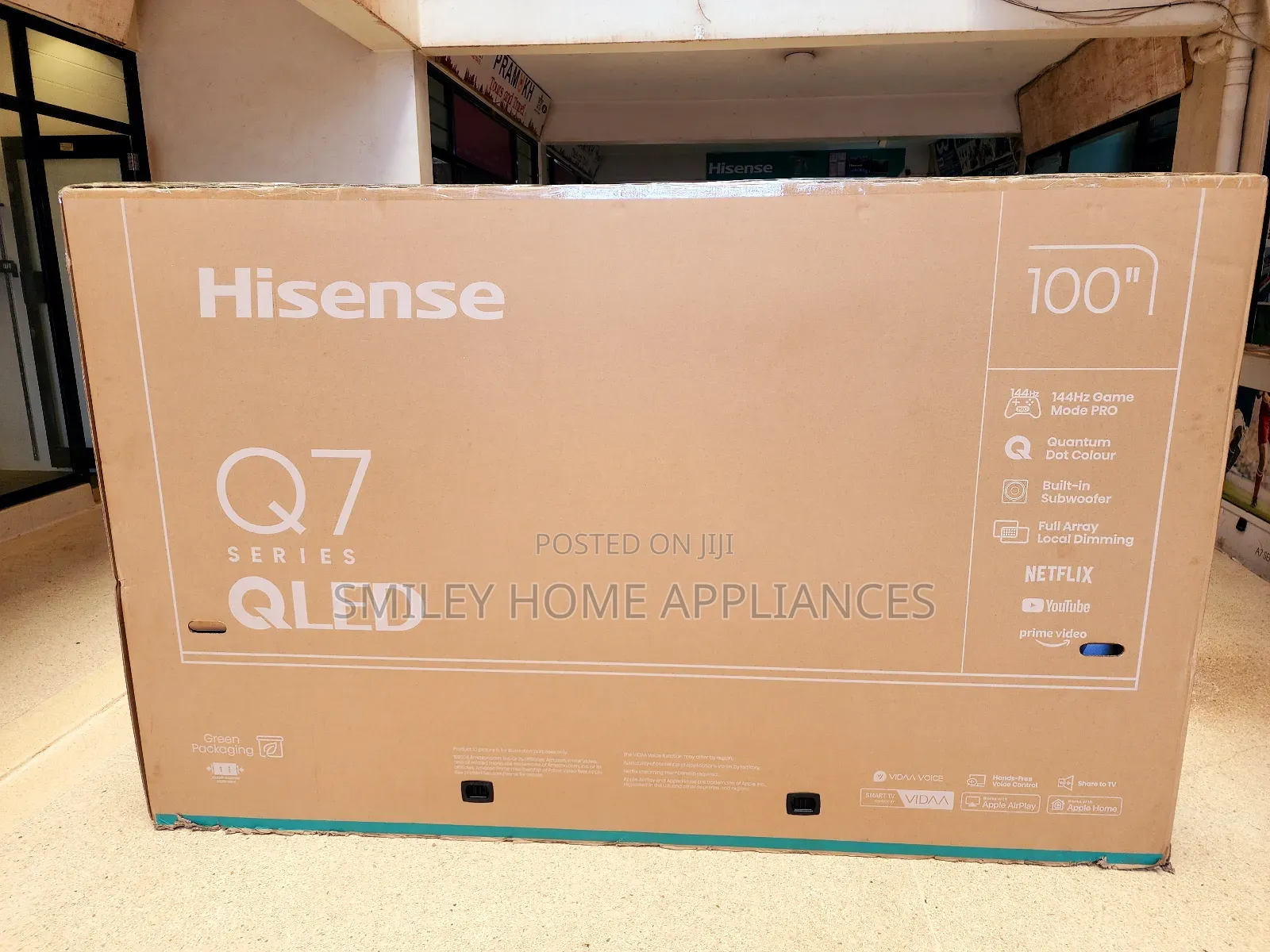 Hisense Q7 Series Quantum Dot Display 100inches Smart Tv