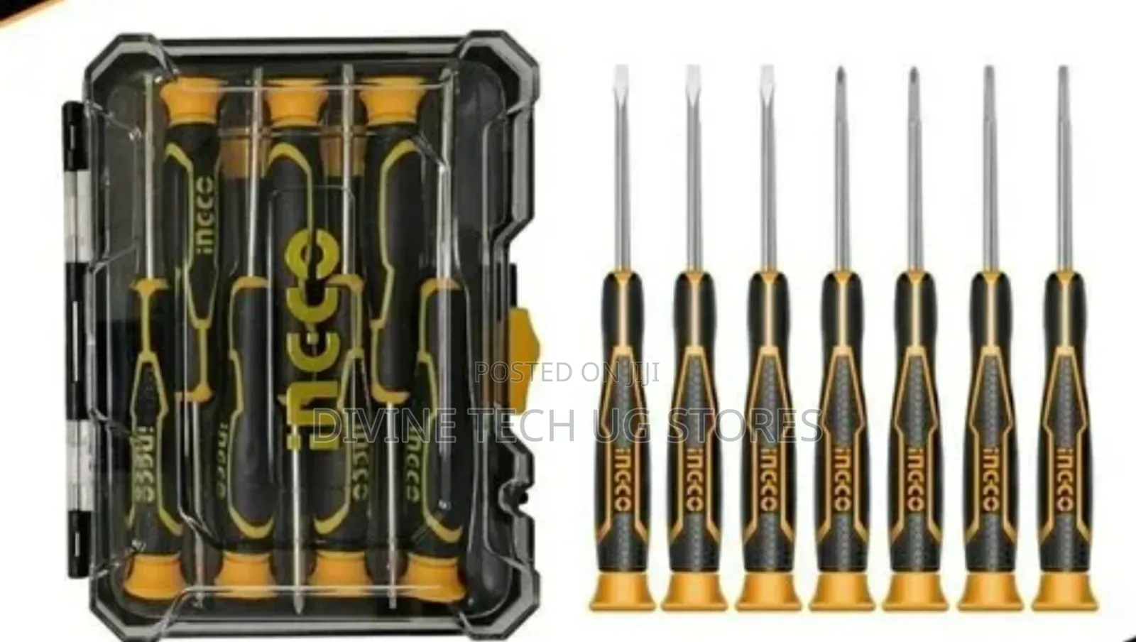 Ingco 7pcs Precision Screwdriver Set Hksd0718.