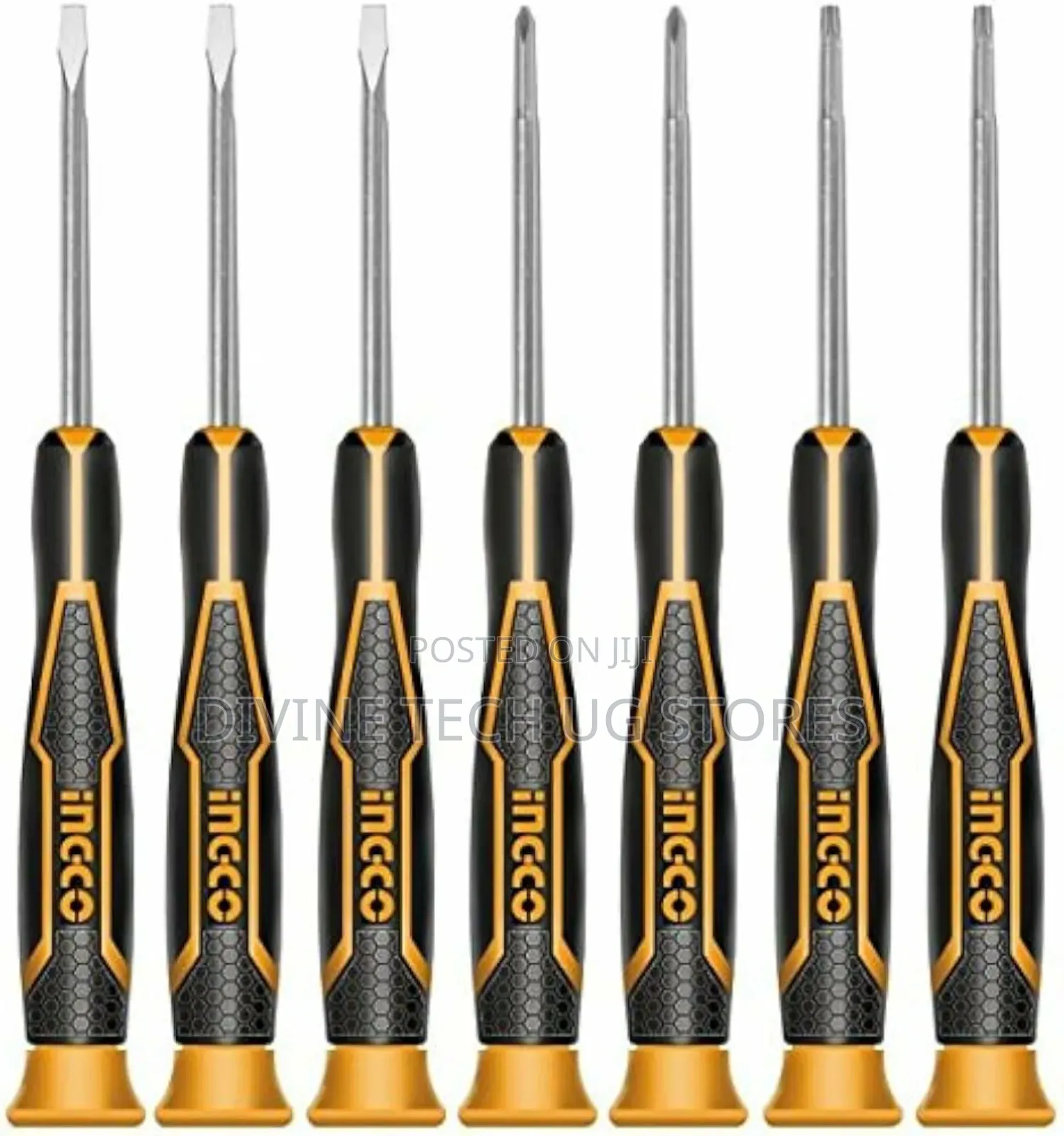 Ingco 7pcs Precision Screwdriver Set Hksd0718.