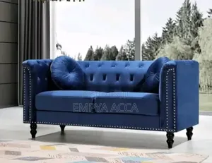 Blue Pin Sofa