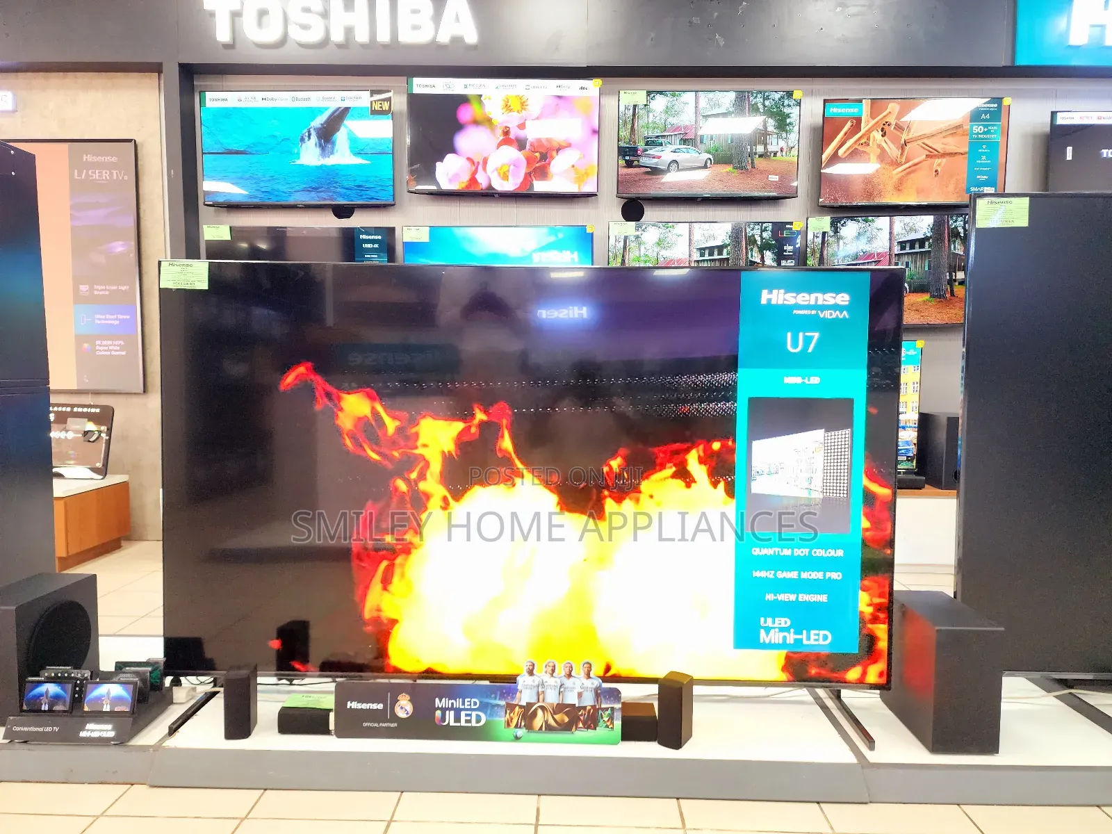 Hisense 85inches ULED MINILED Pro Smart Tv