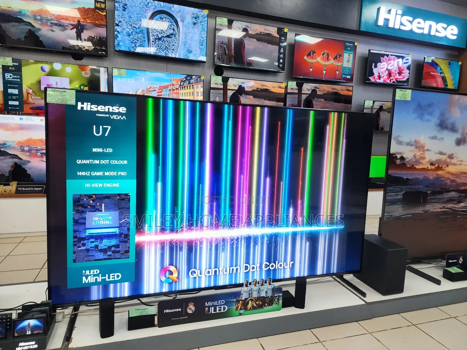 ULED QUANTUM DOT Hisense 85inches Vidaa Tv